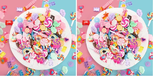 Vista 7 de ZOOFOX 220 dijes de limo de resina, dijes de caramelo falso, dijes de uñas de caramelo Kawaii, adornos surtidos de dulces para manualidades