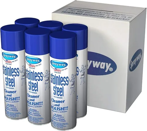 Vista 8 de Sprayway, limpiador de acero inoxidable a base de agua, 15 onzas líquidas (paquete de 1)