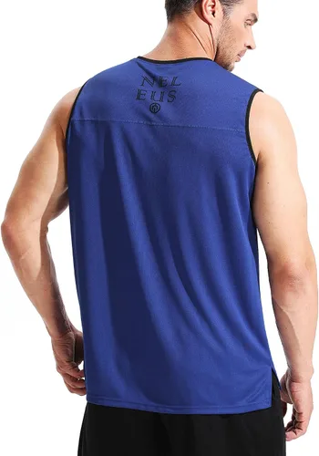 Vista 6 de NELEUS Camiseta sin mangas Dry Fit para hombre