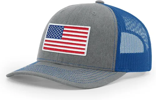 Vista 85 de Joe's USA Richardson 112 - Gorras de camionero con parche gráfico personalizado - Gorras estructuradas de cinco y seis paneles Richardson Premium
