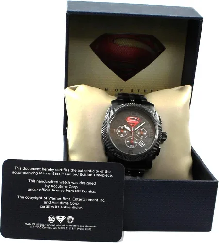 Vista 5 de Hombre de Acero "Stealth" Extreme Edición Limitada Collection Superman Watch (Mos 8018)