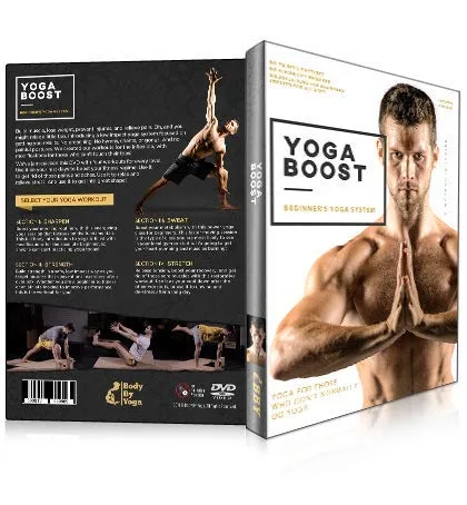 Vista 3 de Yoga Boost Beginners Yoga System For Men And Women Who Dont Normally Do Yoga With Modifications For The Inflexible Build Muscle Lose Weight Soothe