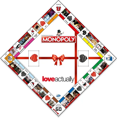 Vista 2 de Monopoly Juego de mesa Love Actually