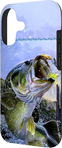 Vista 2 de Largemouth Bass Fishing for Men Cool Fish Hunting Gift Case for iPhone 17