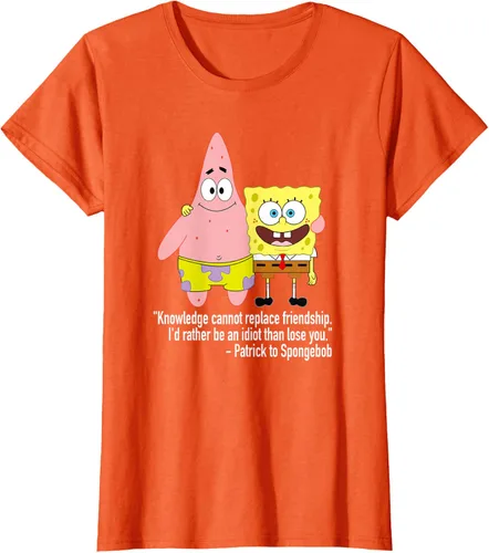 Vista 46 de Mademark x SpongeBob SquarePants - Patrick & SpongeBob - Camiseta de la amistad Asfalto