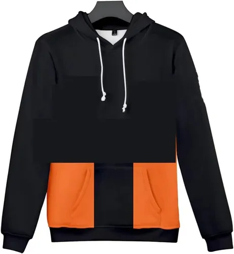 Vista 3 de Luusmm Pop Anime Theme Hoodie Fashion Men'S And Women'S Anime Cosplay Clothing Anime Printing Novelty Sweater