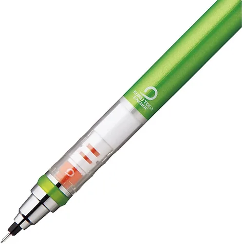 Vista 3 de Lápiz portaminas Uni Kuru Toga estándar, negro, 0.0112 pulgadas, Verde