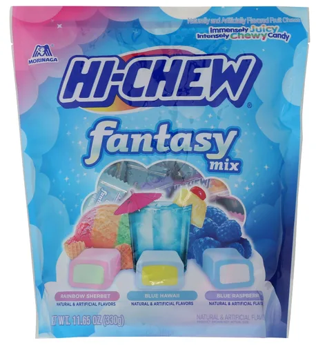 Vista 32 de HI-CHEW Mezcla Superfruit, 3.17 oz, 6 piezas, sin gluten, elaborada con sabores de frutas naturales y artificiales