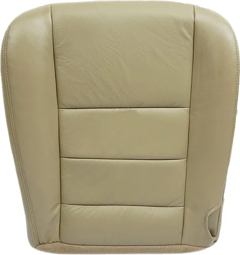 Vista 3 de 2003 2004 2005 2006 2007 Ford F250 F350 Lariat Crew Cab Cobertura de Asiento de Reemplazo de Piel, Conductor y Acompañante, Abajo/Arriba/Inclinado