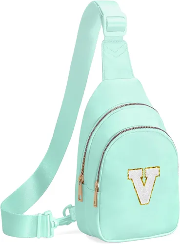 Vista 109 de Regalos de cumpleaños Viverte para niñas de 7, 8, 9, 10, 11, 12, 13 años, pequeño bolso cruzado de hombro con inicial, bolso cruzado de hombro
