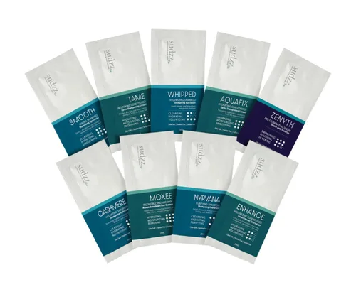 Vista 7 de SUDZZFX Champú hidratante de cachemira + paquete de muestras para el cuidado del cabello, sin sulfatos, champú seguro para el color (10.1 onzas)