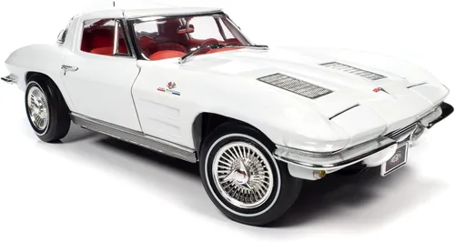 Vista 6 de American Muscle 1963 Chevrolet Corvette Coupe (MCACN) Escala 1:18 Diecast