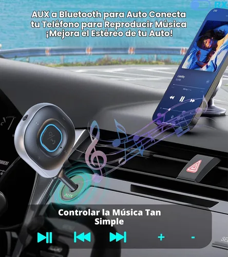Vista 8 de KAIY Adaptador Bluetooth de avión para auriculares AirPods