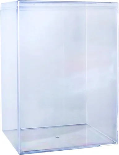 Vista 2 de 1 Estuche de protección de plástico duro transparente premium para figuras Funko Pop de 4 pulgadas, hecho en EE. UU., Estuches de exhibición