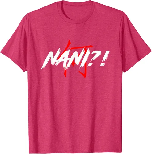 Vista 31 de Nani Meme Anime Japanese Camiseta, Negro, S