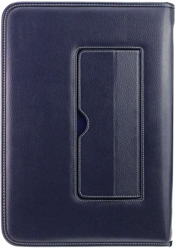 Vista 3 de Serie Contour - Funda protectora de piel resistente azul - Compatible con portátil CHUWI CoreBook XPro de 15,6