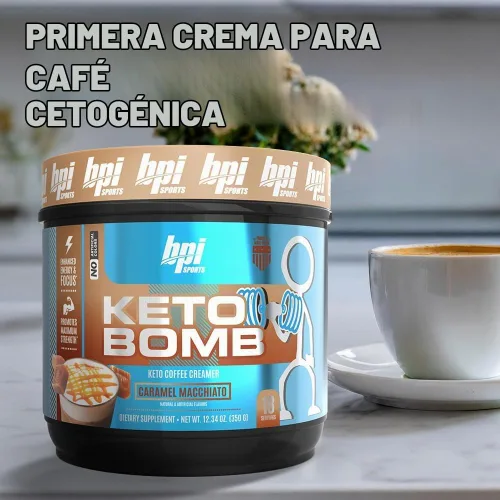 Vista 6 de Suplemento Dietario BPI Sports Keto Bomb Batido ketogénico para café y té, 1, 1
