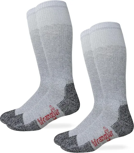 Vista 6 de Wrangler Riggs - Calcetines de algodón para hombre, para botas de trabajo, paquete de 2 pares