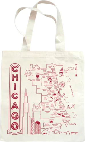 Vista 8 de MAPTOTE Bolsa de lona de comestibles, bolsa de lona de algodón reutilizable para compras, viajes a la playa y viajes, respetuosa con el medio