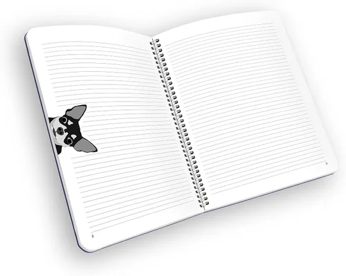 Vista 5 de Boston Terrier Notebook for Dog Lovers - A Great Gift for Dog Owners and Pet Lovers! For Dog Moms, Inspirational Notebook For Women, Animal