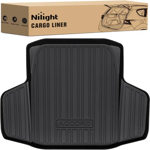 Vista 10 de Nilight Tapetes de piso TPE para Honda Odyssey 2011 2012 2013 2014 2015 2016 2017, para todo tipo de clima, forro de piso personalizado, resistente