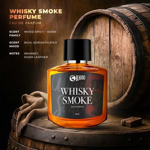 Vista 2 de BEARDO Whisky Smoke Eau De Parfum para Hombre 3.4 fl oz (3.4 fl.oz.)