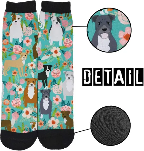 Vista 3 de YISHOW Divertidos calcetines de vestir casuales para hombre y mujer