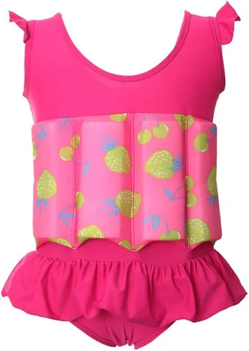 Vista 2 de IBTOM CASTLE Traje de baño de una sola pieza para bebé, niño, niña, traje de verano, vacaciones, playa, deporte, traje de baño, chaleco de natación