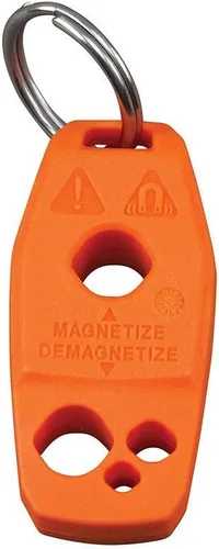 Vista 5 de Klein Tools MAG2 Desmagnetizador / Magnetizador para puntas de destornillador y brocas, hace herramientas magnéticas, mejoras para el hogar, imán