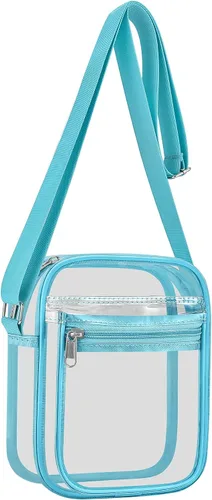 Vista 7 de USPECLARE Clear Bag for Stadium Events Clear Messenger Bag for Men and Women
