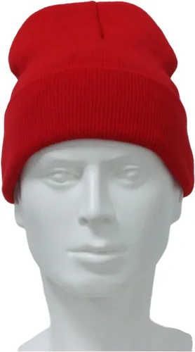 Vista 2 de SHEVERCH Classic Plain Knit Cuffed Beanie Acrylic Thermal Winter Beanie Hat for Men Women Warm Skull Hat Cap