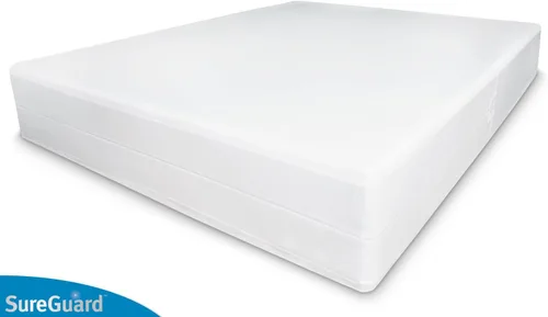 Vista 3 de Funda para cama de muelles CushyBed 100% impermeable, hipoalergénica y a prueba de chinches, hexagonal y con cierre