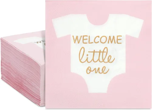 Vista 17 de BLUE PANDA Servilletas de 30 cumpleaños – 5 x 5 pulgadas, 3 capas, 50 unidades, negro y dorado – Servilletas estampadas con texto en inglés «Cheers