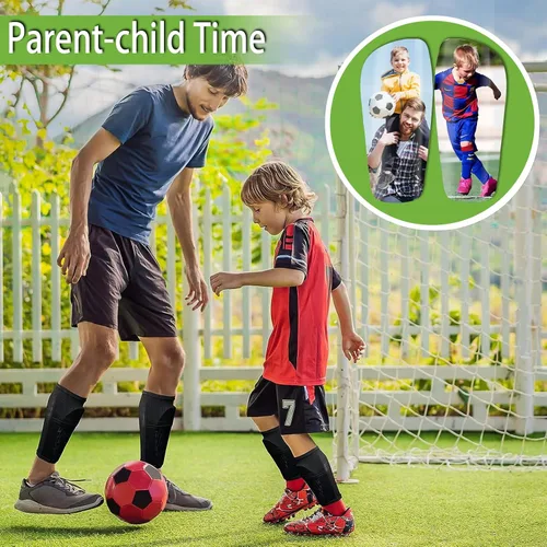 Vista 5 de Ubmpj Espinilleras Personalizadas de Fútbol, Espinilleras Personalizadas, Almohadillas Protectoras de Fútbol Personalizadas Regalos para Jugadores