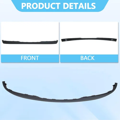 Vista 2 de Perfit Liner - Cenefa de parachoques delantero para Chevy Avalanche Tahoe 2007-2014 Compatible con Chevy Avalanche Tahoe Suburban 1500 2500 2500