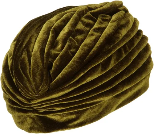Vista 3 de Jeanne Simmons Sombrero turbante de terciopelo para mujer