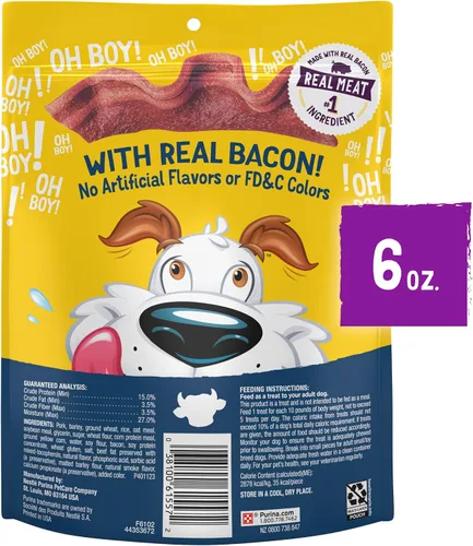 Vista 7 de Purina Beggin' Tiras con Carne Real de Golosinas para Perros con Sabores a Tocino y Carne