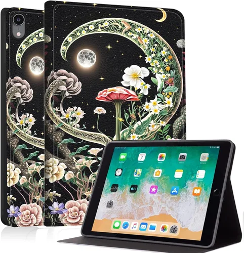 Vista 12 de Case for iPad mini A17 Pro (7th/6th Gen 2024/2021), Slim Shockproof Protective Cover with Auto Sleep/Wake, Durable PU Leather Multi-Angle Stand
