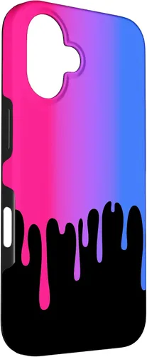 Vista 3 de Funda bisexual de arcoíris para iPhone 16 Gay Pride LGBT