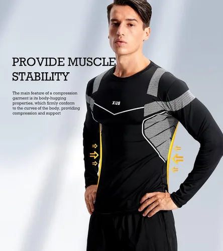Vista 3 de BOOMCOOL 5PCS Gym Clothes for Men Workout Sets