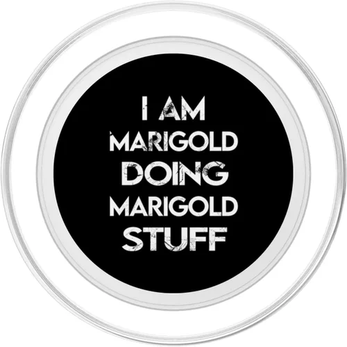 Vista 2 de I Am Marigold Doing Marigold Stuff PopSockets MagSafe PopGrip for iPhone