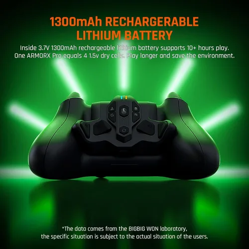 Vista 7 de BIGBIG WON Paletas para Xbox Series XS Controller, ARMOR-X para Xbox Series XSXbox OneSwitchWin, mapeo inalámbrico de accesorios de botón trasero
