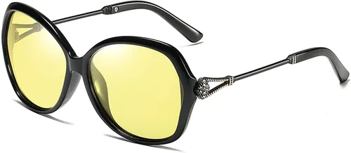 Vista 2 de mincl Fashion Polarized Night Vision Reading Sunglasses for Womens Trendy 2022 Oversize Ride Driving Sun Glasses