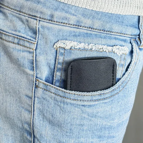 Vista 6 de Pastillero anticonceptivo para mini paquetes de píldoras 2.0 in x 4.3 in (negro)