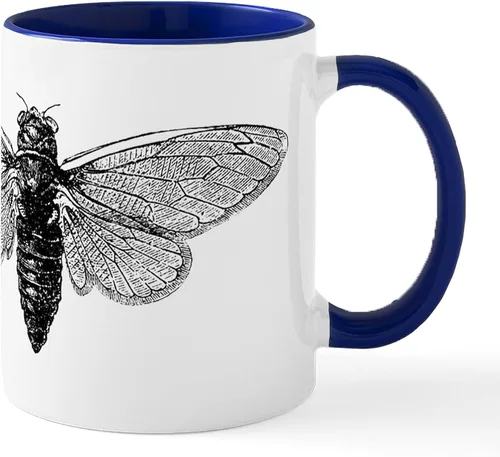 Vista 26 de CafePress Cicada Mugs - Taza de café de cerámica de 11 oz (11.0 fl oz)