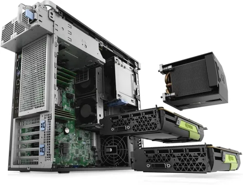 Vista 7 de Dell Escritorio Precision T5820 Workstation (2018) Core i9-512GB SSD + 512GB SSD - 32GB RAM - RTX 3090 10 núcleos a 4.5 GHz - CPU de 10ª