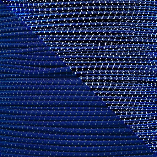 Vista 5 de Cordón elástico reflectante de 1/8 pulgadas de diámetro, fabricado en los Estados Unidos naranja neón (REFLECTIVE NEON ORANGE)