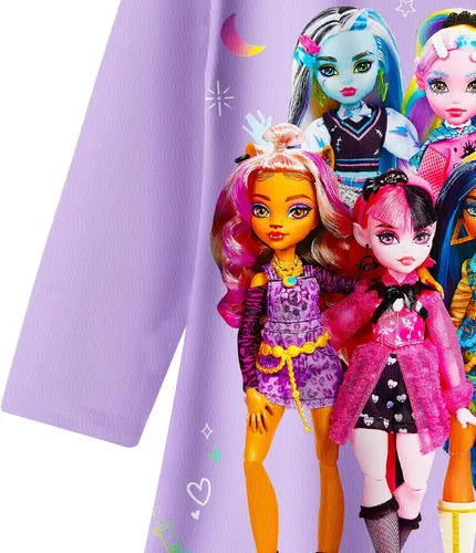 Vista 4 de Vestido de monstruo para niñas vestido casual para la escuela disfraz de ropa para niños pequeños