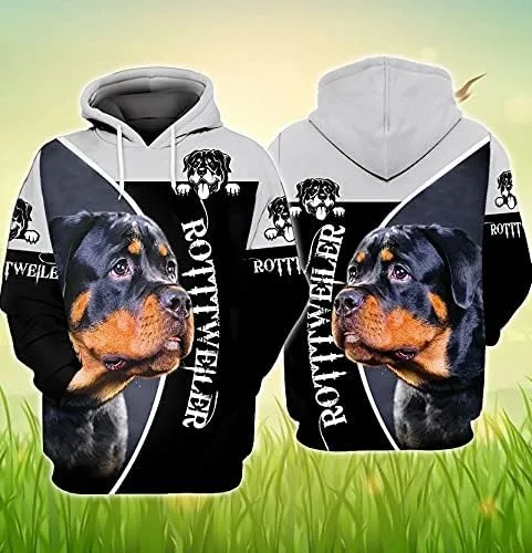 Vista 2 de Sudadera con capucha para amantes de los perros, para hombres y mujeres, capa interior de forro polar cepillado cálido, sudadera con capucha 3D