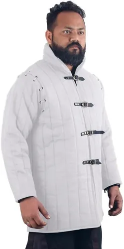 Vista 2 de Abrigo Gambeson acolchado grueso Aketon Chaqueta Armadura